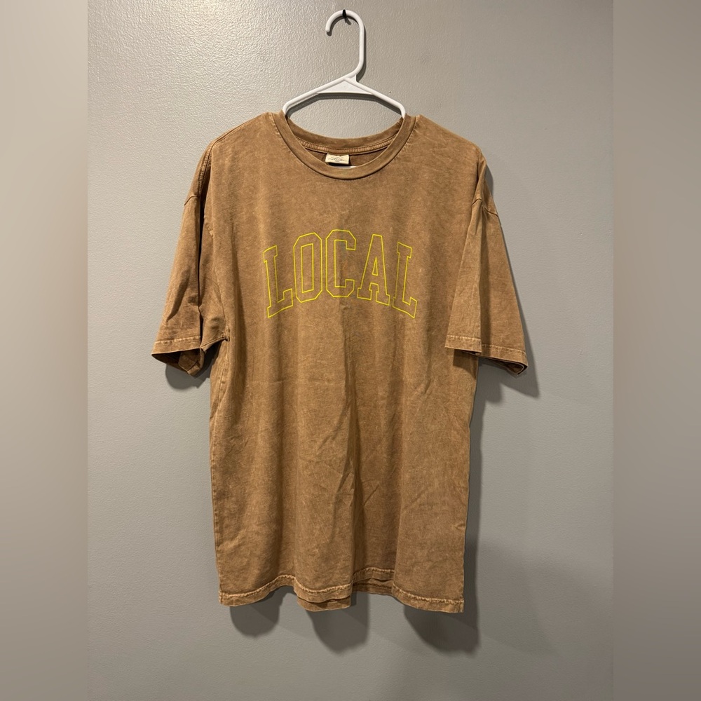 NWOT Oat Collective Local Graphic Tee Short Sleeve Size XL